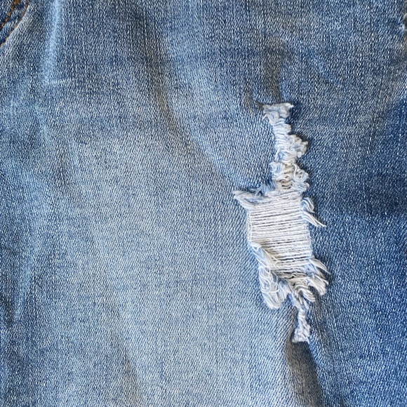 Angel’s Kiss Denim Mini Skirt - Picture 2 of 4